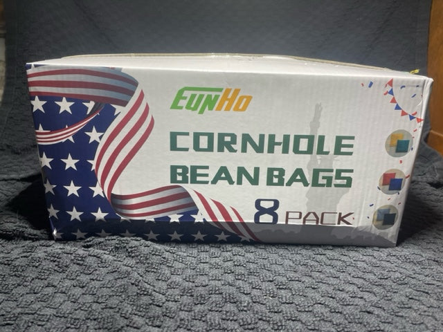 Regulation Cornhole Bags in Yellow and Green with Carry Bag - The Perfect Addition to Your Backyard Games